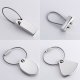 Metal keychain