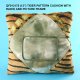 13 inches Tiger Pattern Cushion with Radio and Picture Frame