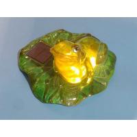Crouching Frog Solar Light