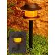 Plastic Solar Light With Stake & Wall Bracket, PMA02-49-I