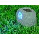 Poly Resin Stone Solar Light
