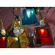Galvanized Lantern Low  Voltage Light Set