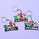 Embroidered Keyring, Label3084