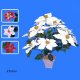 Sell 20.50 inches MPC Poinsettia Bush x 11 W/11 Flowers and 49 LVS