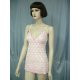 Ladies 82% Nylon 18% Spandex Knitted Slip + Thong, 703