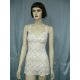 Ladies 82% Nylon 18% Spandex Knitted Slip + Thong, 715