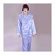 Ladies 83% polyester 17% cotton back brushed long pyjamas, 009