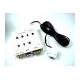 2 WAYS ELECTRONIC CROSSOVER W/REMOTE GAIN CONTROL