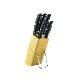 Knife Set with Wooden Block, SS-M17