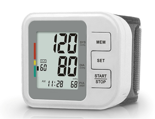 Blood Pressure Monitor (Fully Automatic Wrist Style)