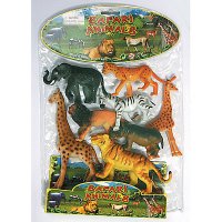 4"-7" JUNGLE ANIMALS