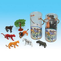 2" WILD ANIMALS