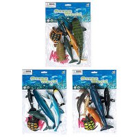 3.5"-10" OCEAN ANIMALS