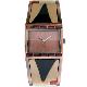 WOOD BANGLE WATCHES WITH STONES, QL4297 B1