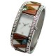 Bracelets with rhinestones