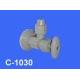 Plastic Angle Valve with Riser Tube