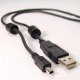 USB A (M) + FERRITE / MINI USB B (M)