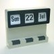 PLASTIC CALENDAR, 138
