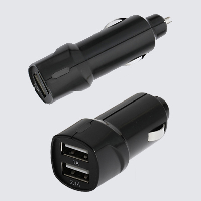 Dual USB in-car power converter