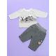 INFANT BOY'S T-SHIRT + TROUSERS, ELK 1+4