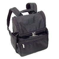 Ziptop backpack with computer pouch