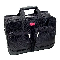 Sell Triple gusset portfolio with removable computer pouch