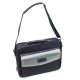 Double gusset computer case