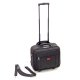 Double gusset wheeled portfolio / computer case