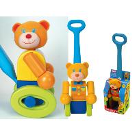 SOFT TEDDY PUSH ALONG