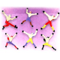 Super Wall Climbers (with paintings)