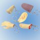 Flesh-like Body Parts (with keyring), 24030