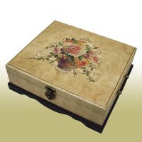 Wooden Tea Bag Box