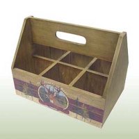 Wooden Bottle Holder
