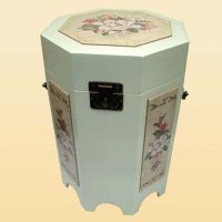 Wooden Octagon Shape Box