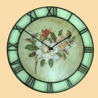 Metal Round Shape Wall Clock