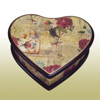 Sell Wooden Heart Shape Box