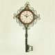 Sell Metal Key Shape Wall Clock