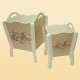 Wooden Magazine Rack Set Of 2, 31-414S2
