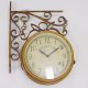 Metal Wall Hanging Clock