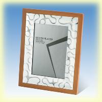 Metal Wooden Frame - Antique Pine Color