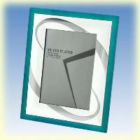 Metal Wooden Frame - Blue Color