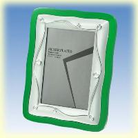 Metal Wooden Frame - Green Color