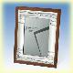 Metal Wooden Frame - Brown Color