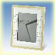 Metal Wooden Frame - Natural Wood Color