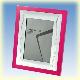 Metal Wooden Frame - Pink Color