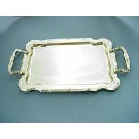 Rectangular Tray, Wavy edge with  inchesX inches Design and Handles