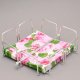 Square-Shaped Tissue Holder w/Weight