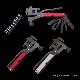 Multi Function Hammer & Wrench Tools With Bits, #8167B