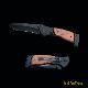 Folding Knife With Wooden Handle, #3435