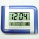 LCD Temperature Wall Clock